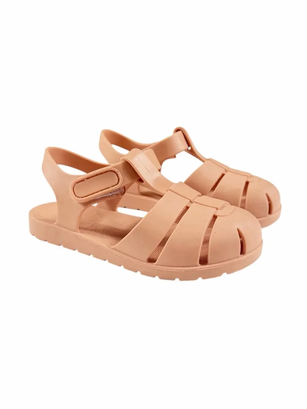 Zara Kids Fisherman Jelly Sandals Blush Pink EU 22 (US Toddler 6)